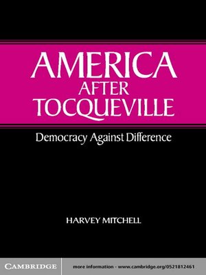 cover image of America after Tocqueville
